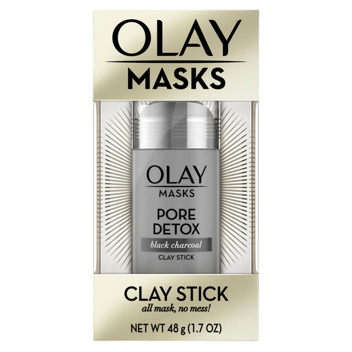 Olay Clay Stick Mask Pore Detox with Black Charcoal 48g