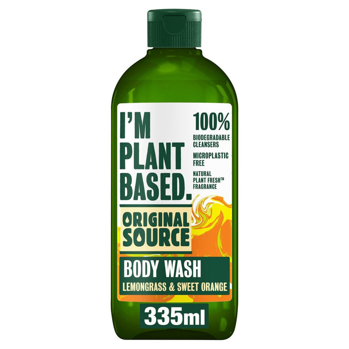 Original Source I'm Plant Based Lemongrass & Sweet Orange Shower Gel 335ml