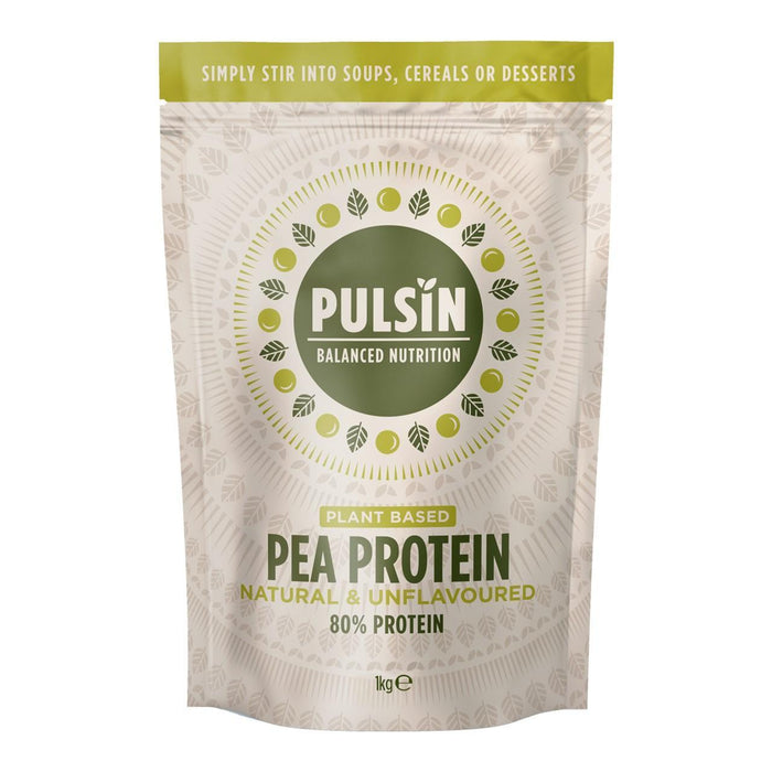 Pulsin Unflavoured Pea Protein Powder 1kg