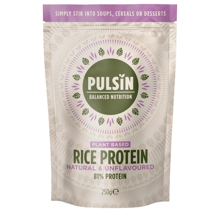 Pulsin Unflavoured Rice Protein Powder 250g