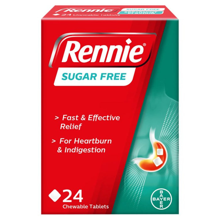 Rennie Sugar Free Tablets 24 per pack