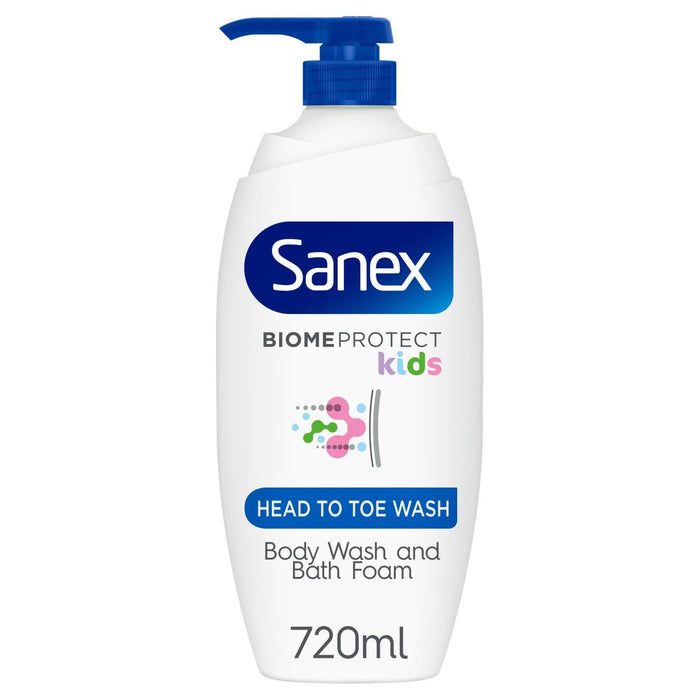 Sanex Biome Protect Kids Head to Toe Wash 720ml