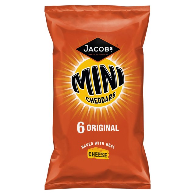 Jacob's Mini Cheddars Cheese 6 x 25g