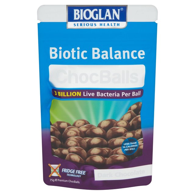 Bioglan Biotic Balance Dark ChocBalls 75g