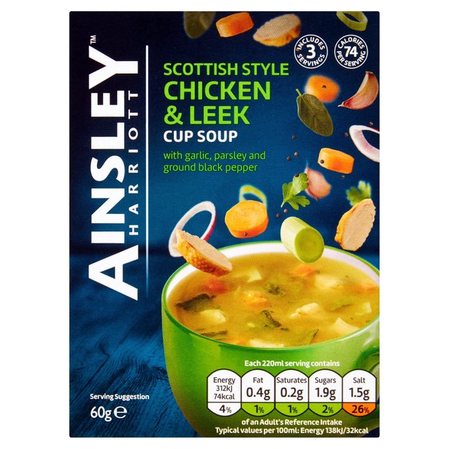 Ainsley Harriott Scottish Chicken & Leek Cup Soup 60g