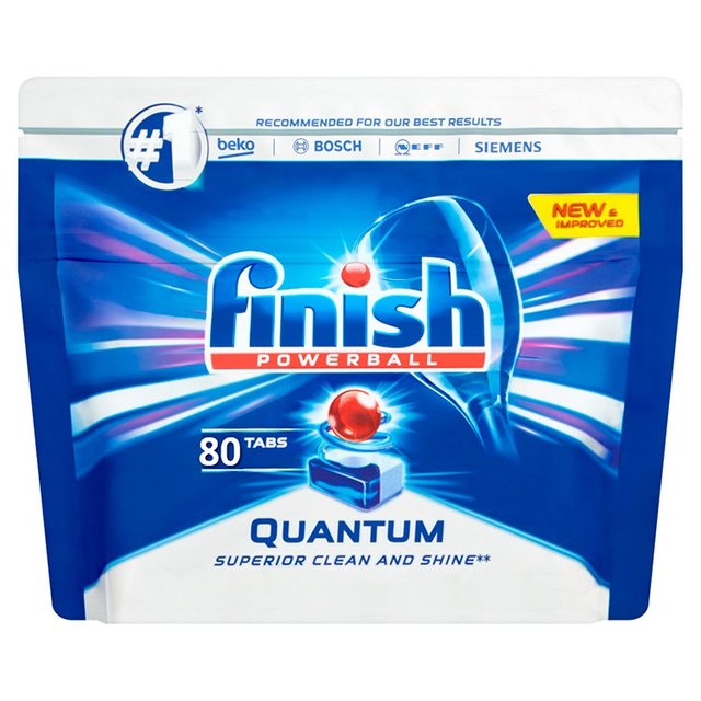 Finish Quantum Max Dishwasher Tablets Original 80 per pack