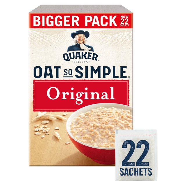 Quaker Oat So Simple Original Porridge 22 x 27g