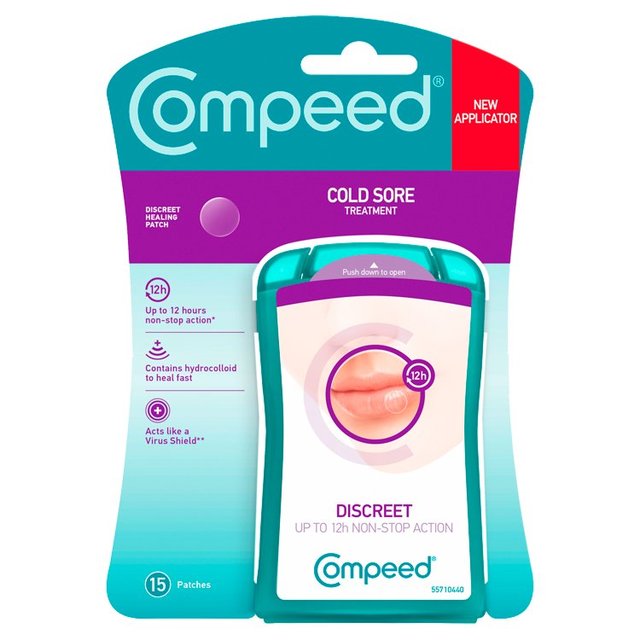 Compeed Invisible Cold Sore Patch 15 per pack