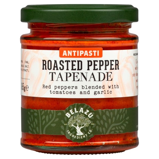 Belazu Roasted Pepper Tapenade 165g