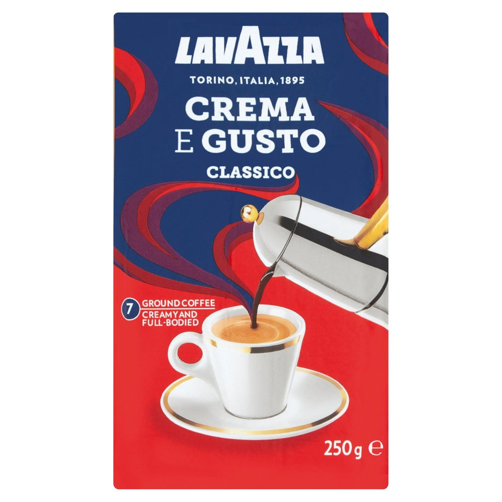 Lavazza Crema e Gusto, Café Molido, 10x 250g : .es: Alimentación y  bebidas