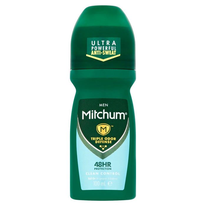 Mitchum Men Clean Control Roll On Deodorant 100ml