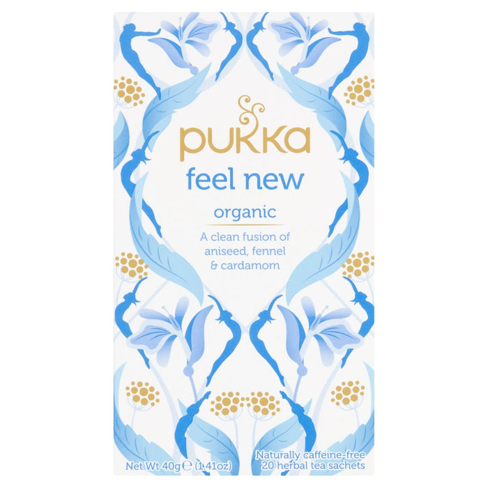 Pukka Feel New Tea Bags 20 per pack