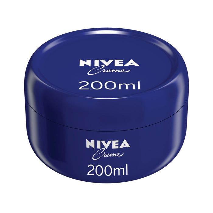 NIVEA Creme Moisturiser Cream for Face Hands and Body 200ml
