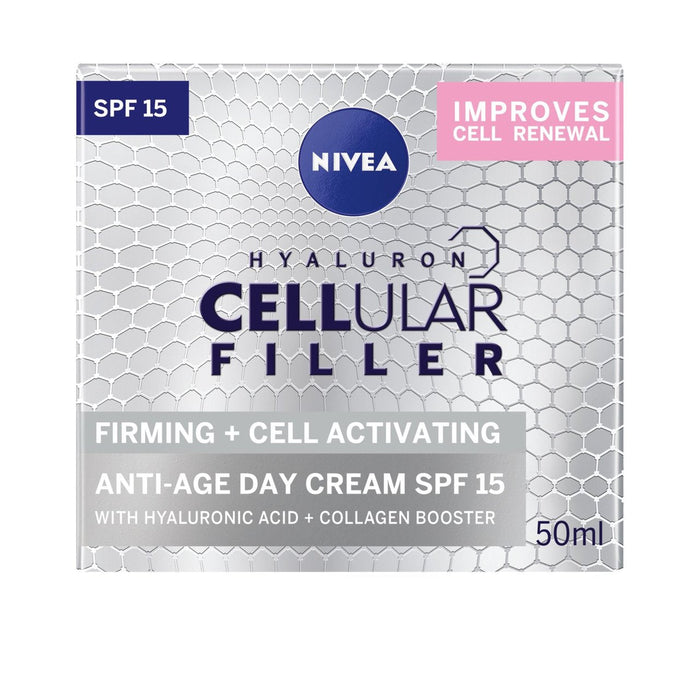 Special Offer - NIVEA Hyaluron Cellular Filler Anti Age Day Cream SPF15 50ml