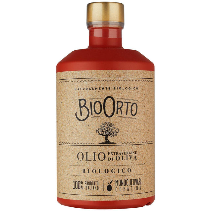 Bio Orto Organic Extra Virgin Olive Oil Monocultivar Coratina 500ml