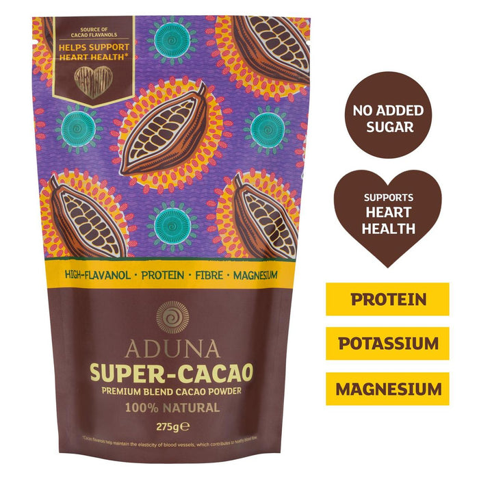 Aduna Super Cacao Premium Blend Cacao Powder 275g
