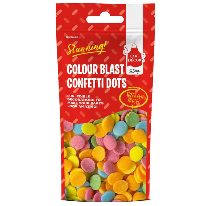 Cake Decor Stunning Colour Blast Confetti Sprinkles 50
