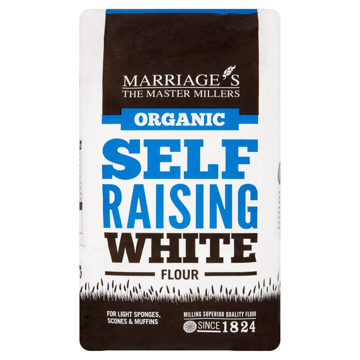 Marriage's Organic Self Raising White Flour 1kg