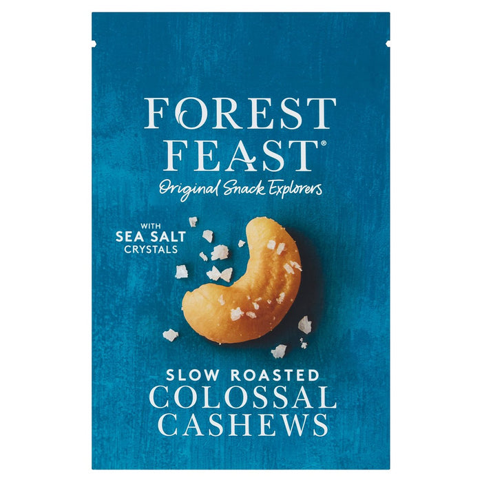 Forest Feast Slow Roast Sea Salt Colossal Cashews 120g