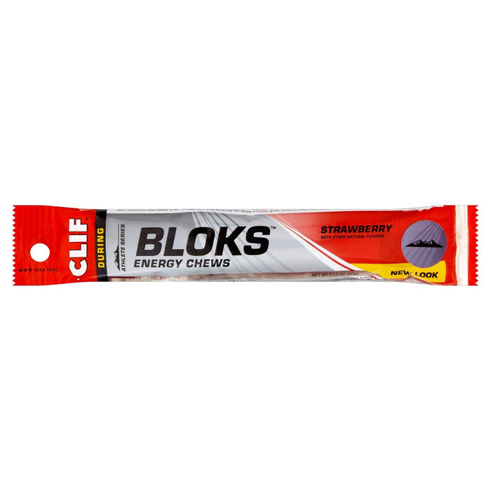 Clif Bloks Strawberry Energy Chews 60g