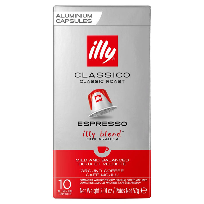 illy Classico Espresso Capsules 10 per pack