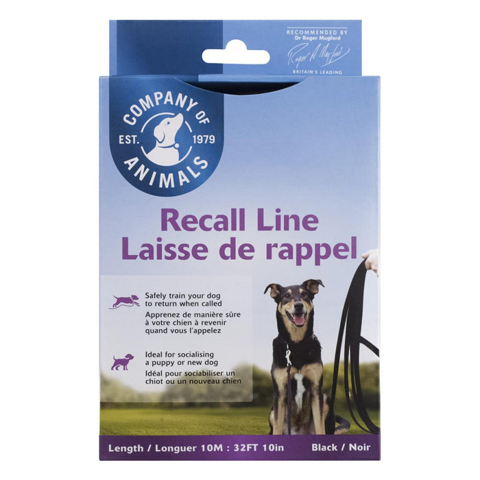 Clix Recall Training Line Dog Lead 10m