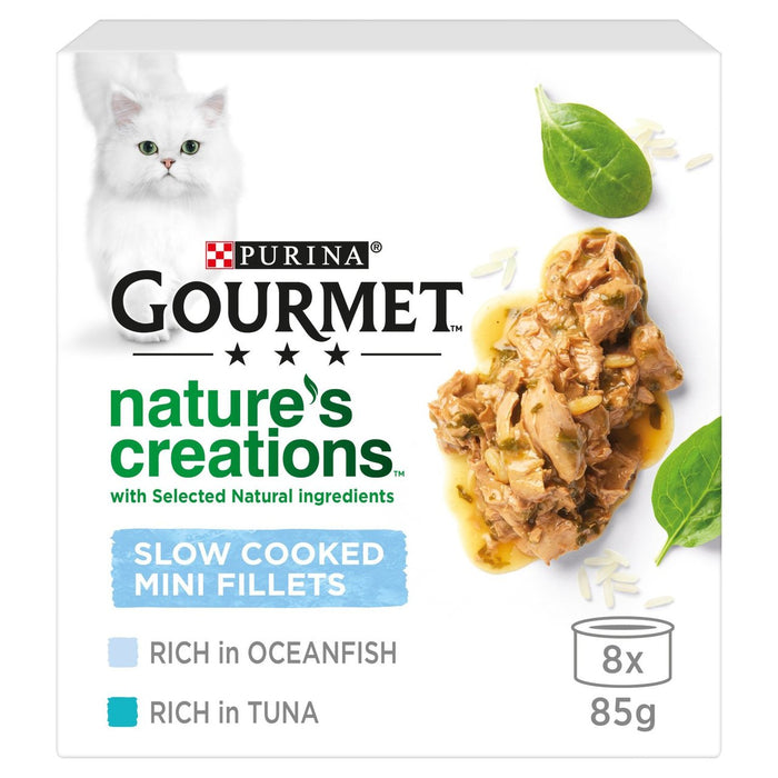 Gourmet Natures Creation Fish Cat Food 8 x 85g