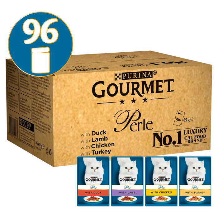 Gourmet Perle Cat Food Chefs Collection 96 x 85g
