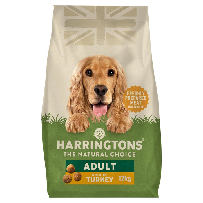 Harringtons Complete Turkey & Veg Dry Dog Food 12kg