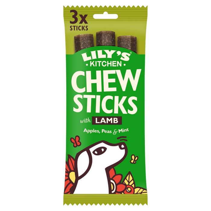 Lily's Kitchen Chew Sticks with Lamb for Dogs 120g