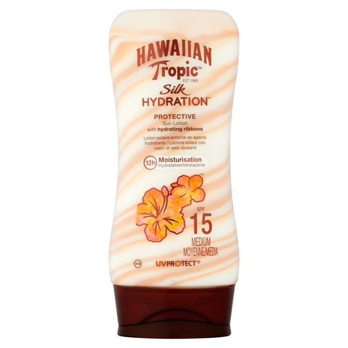 Hawaiian Tropic Silk Hydration Sun Lotion SPF 15 180ml