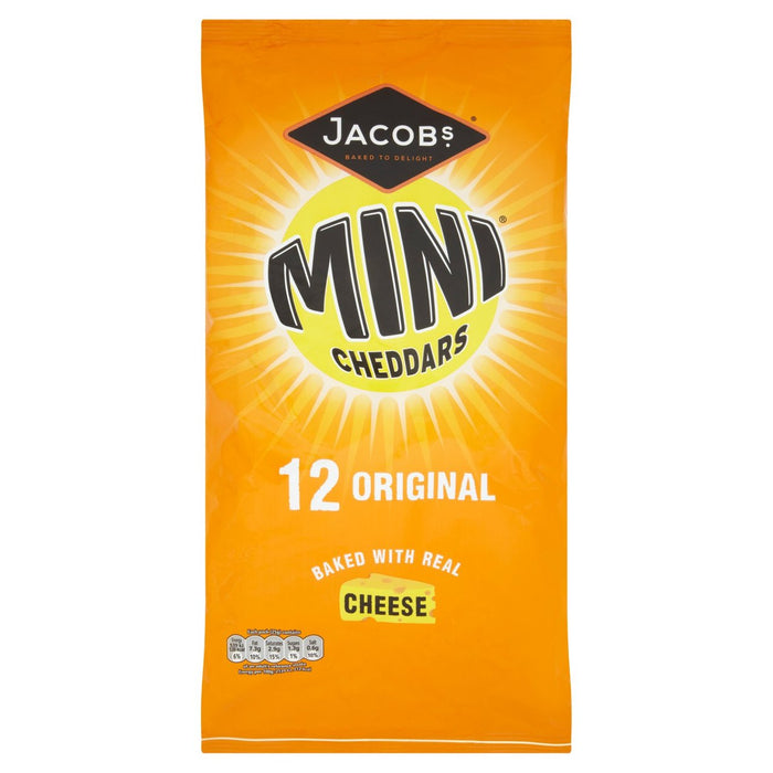 Jacob's Cheese Mini Cheddars 12 x 25g