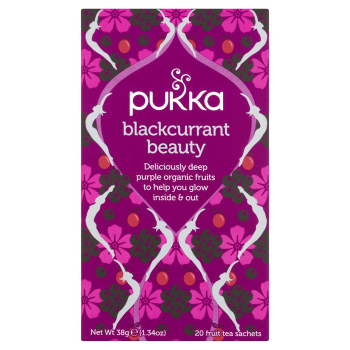 Pukka Blackcurrant Beauty Tea Bags 20 per pack
