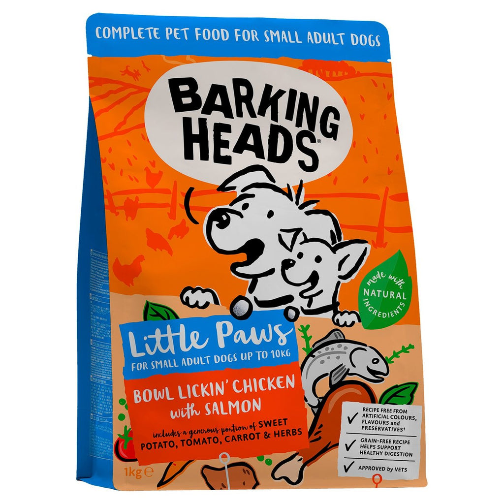 Barking heads grain free best sale dog food