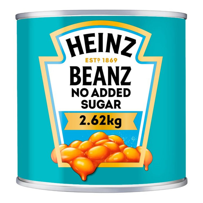 Heinz Baked Beanz No Added Sugar Family Size 2.62kg