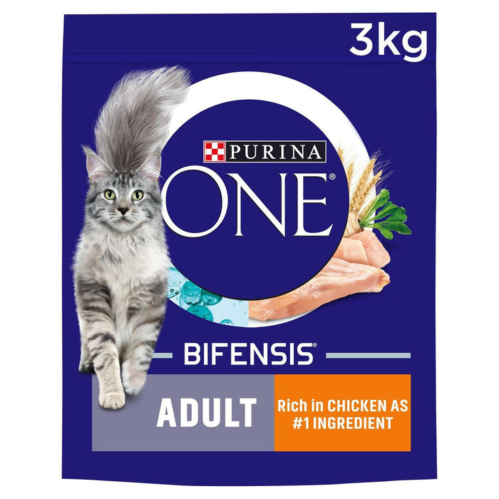 Purina ONE Adult Cat Chicken & Whole Grains 3kg