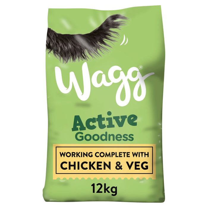 Wagg Active Goodness Chicken & Veg Dry Dog Food 12kg