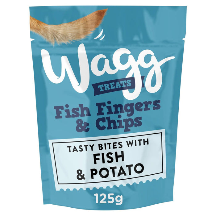 Wagg Fish Fingers & Chips Dog Treats 125g