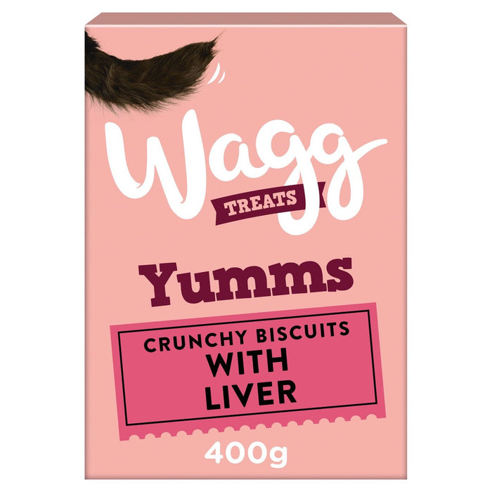 Wagg'mmms Dog Treat Biscuits with Liver 400g