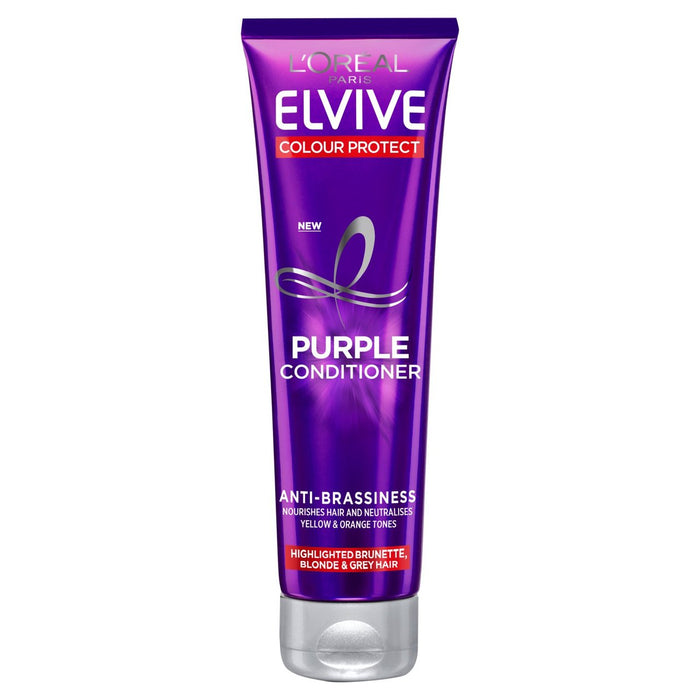 L'Oreal Elvive Colour Protect Anti Brassiness Purple Conditioner 150ml