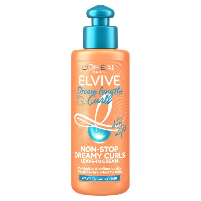 L'Oreal Elvive Dream Lengths Curls Leave in Cream For Wavy to Curly Hair 200ml
