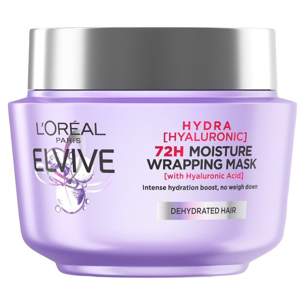 L'Oreal Elvive Hydra Hyaluronic Acid Mask Moisturising for Dehydrated Hair  300ml