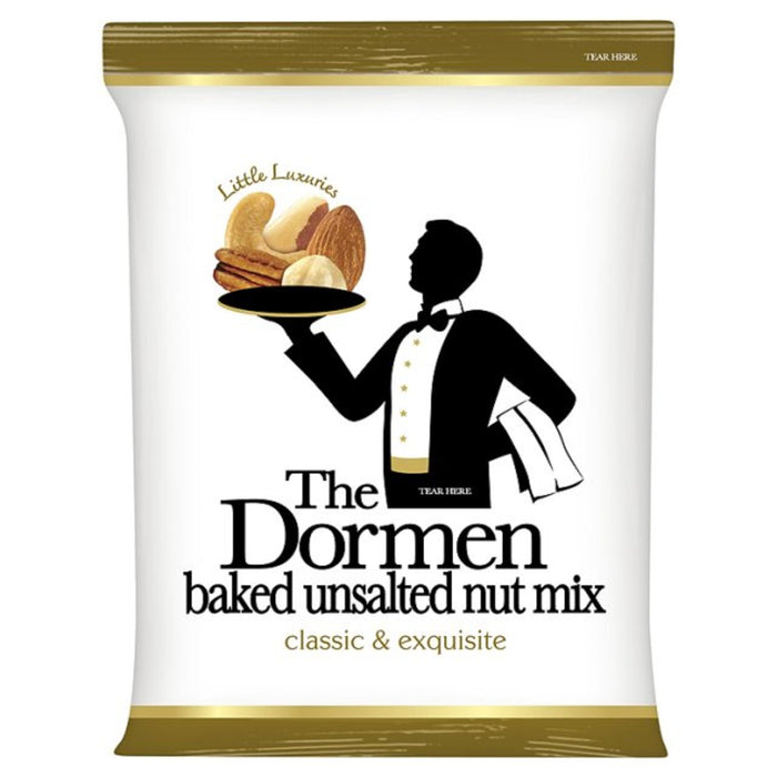 The Dormen Baked Unsalted Mixed Nuts 130g