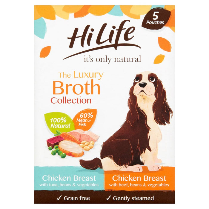 HiLife Its Only Natural The Broth Collection 5 x 100g