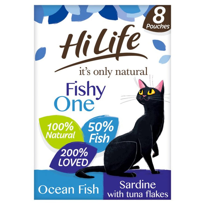HiLife It's only Natural The Fishy One in Jelly 8 x 70g