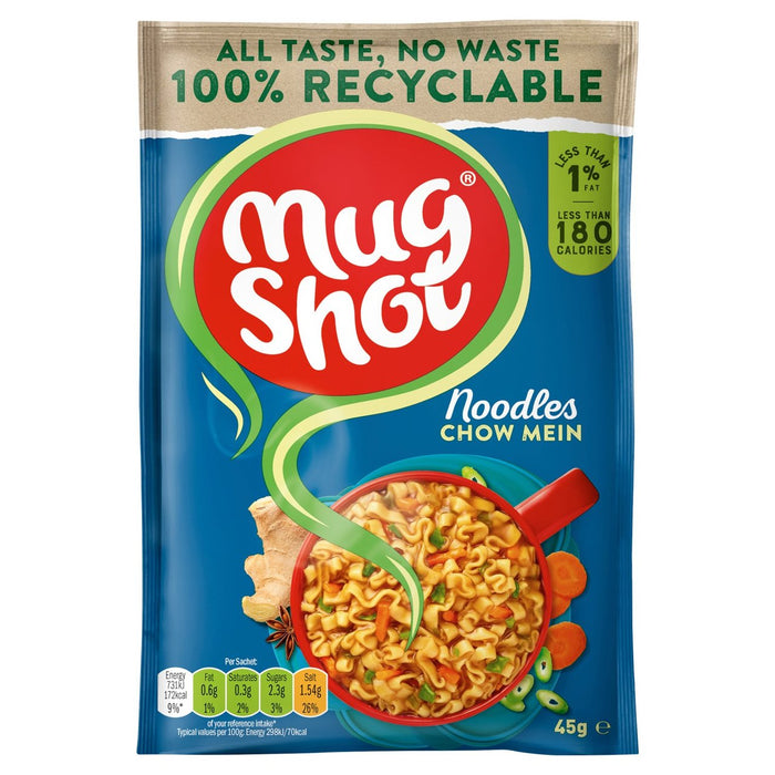 Mug Shot Chinese Style Noodles 45g