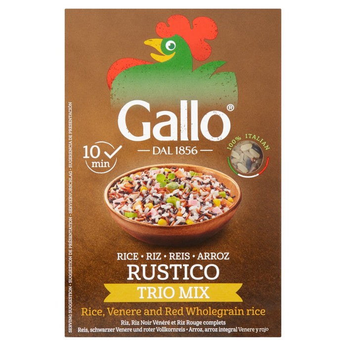Riso Gallo Rustico Trio Mix 500g