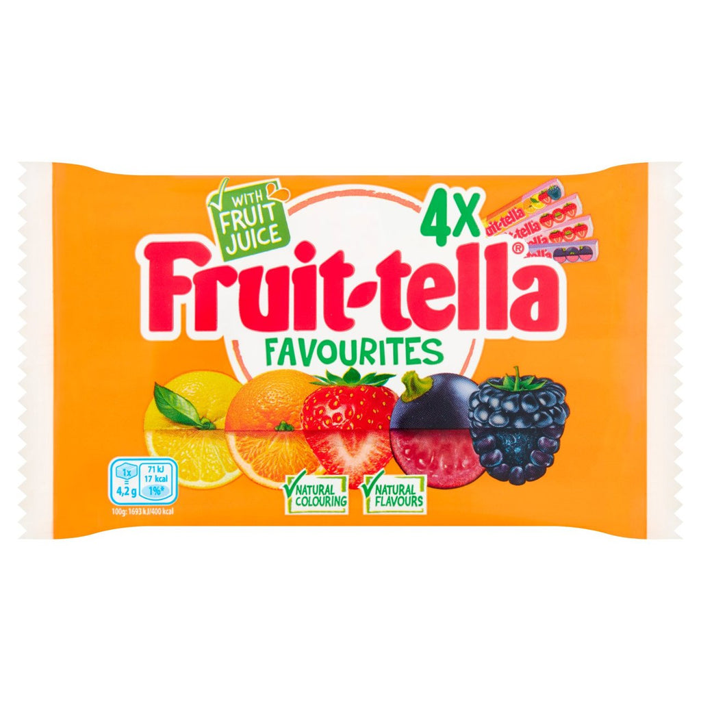 Fruitella Blackcurrant Sweets with Fruit Juice 41g