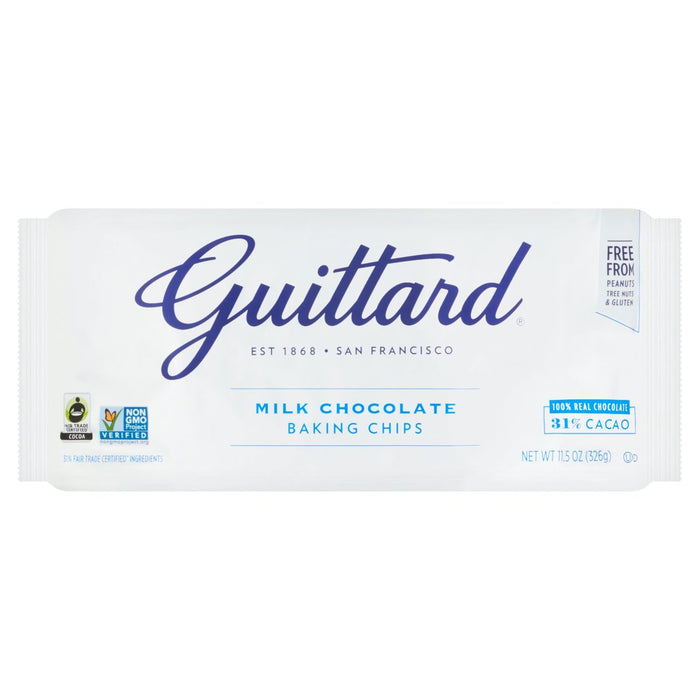 Guittard Milk Chocolate Maxi Baking Chips 326g