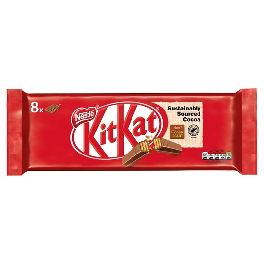 Kit Kat Milk Chocolate Bar 4 Finger 8 x 41.5g